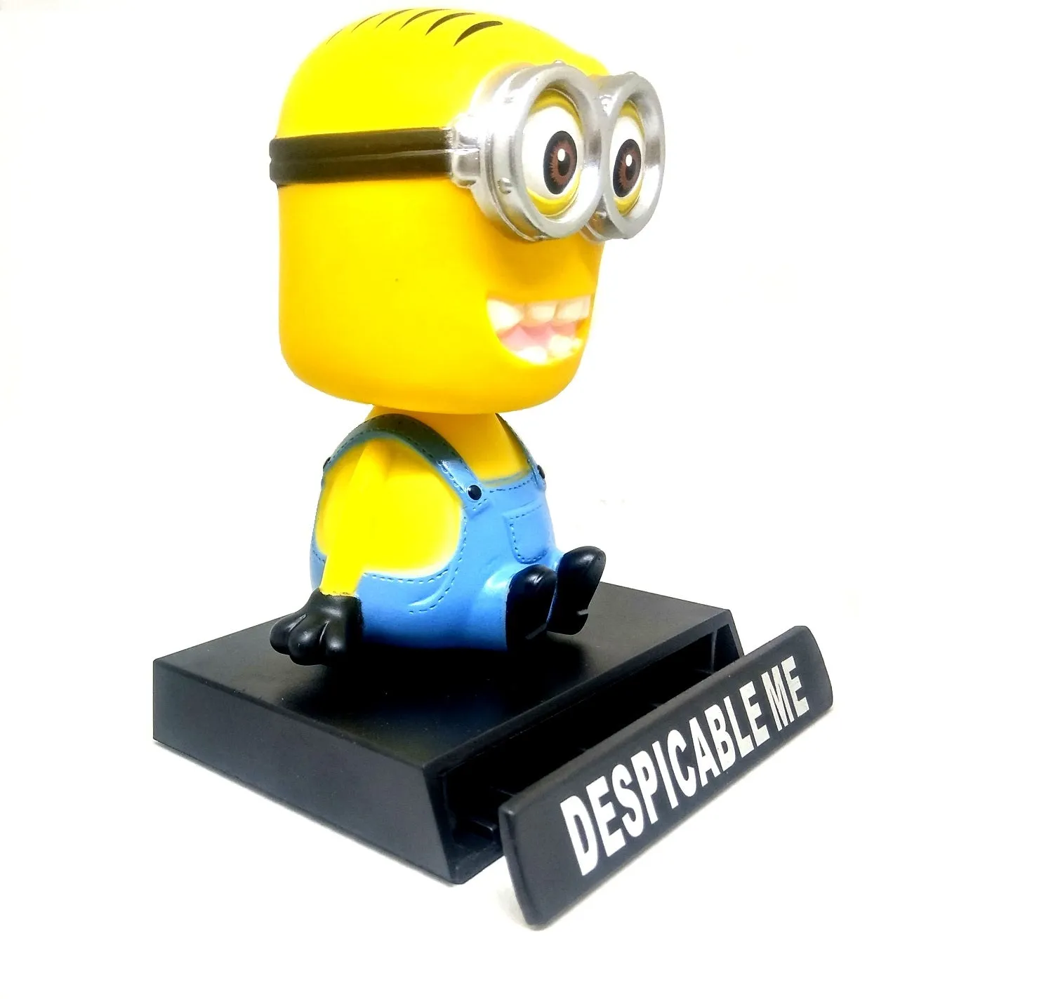 Minion Bobblehead With Mobile Holder For Cars, Work Desk, Study Table |12CM|