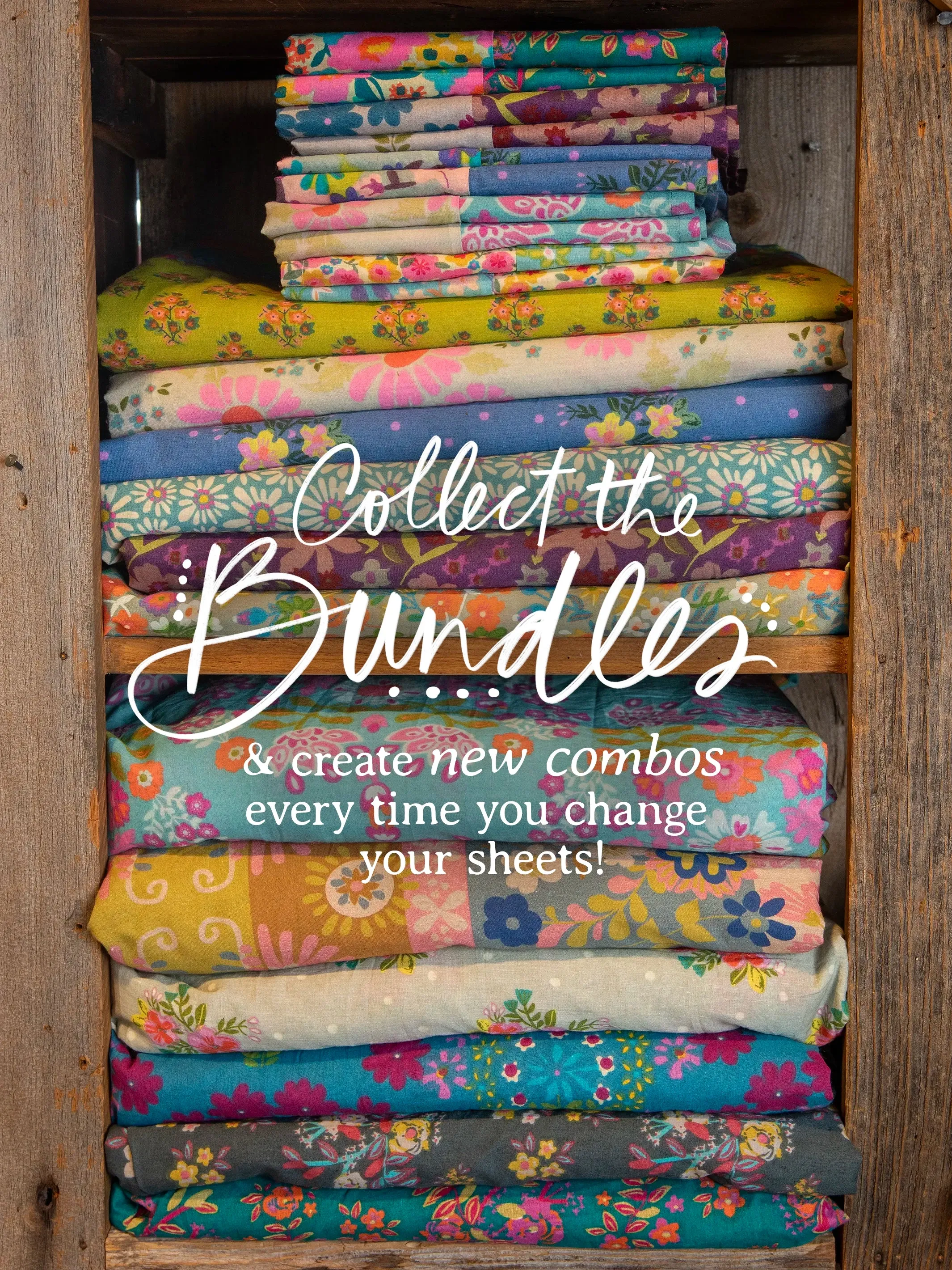 Mix & Match Cotton Sheet Bundle - Wanderlust