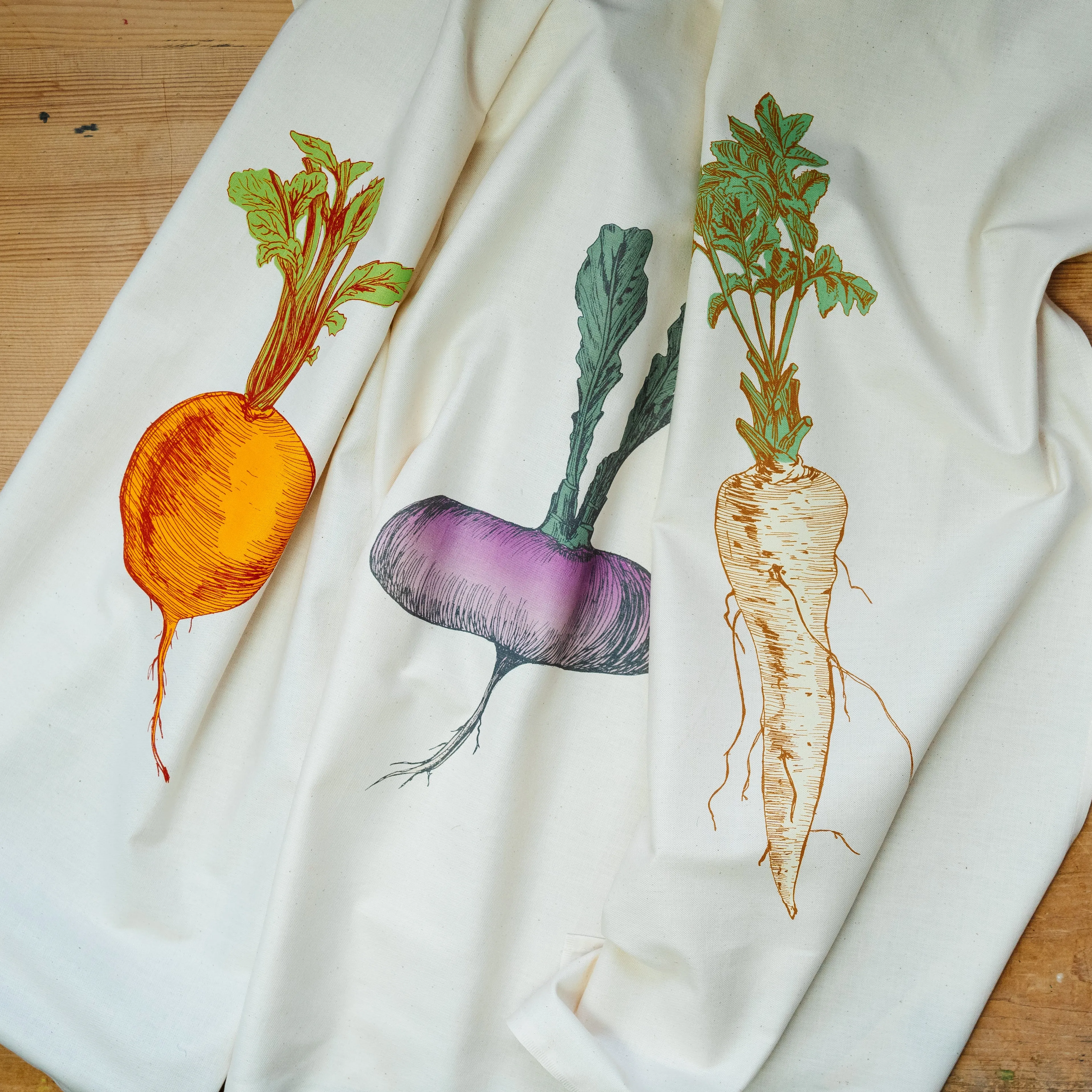 Mixed Vegetable Tea Towel Gift Set