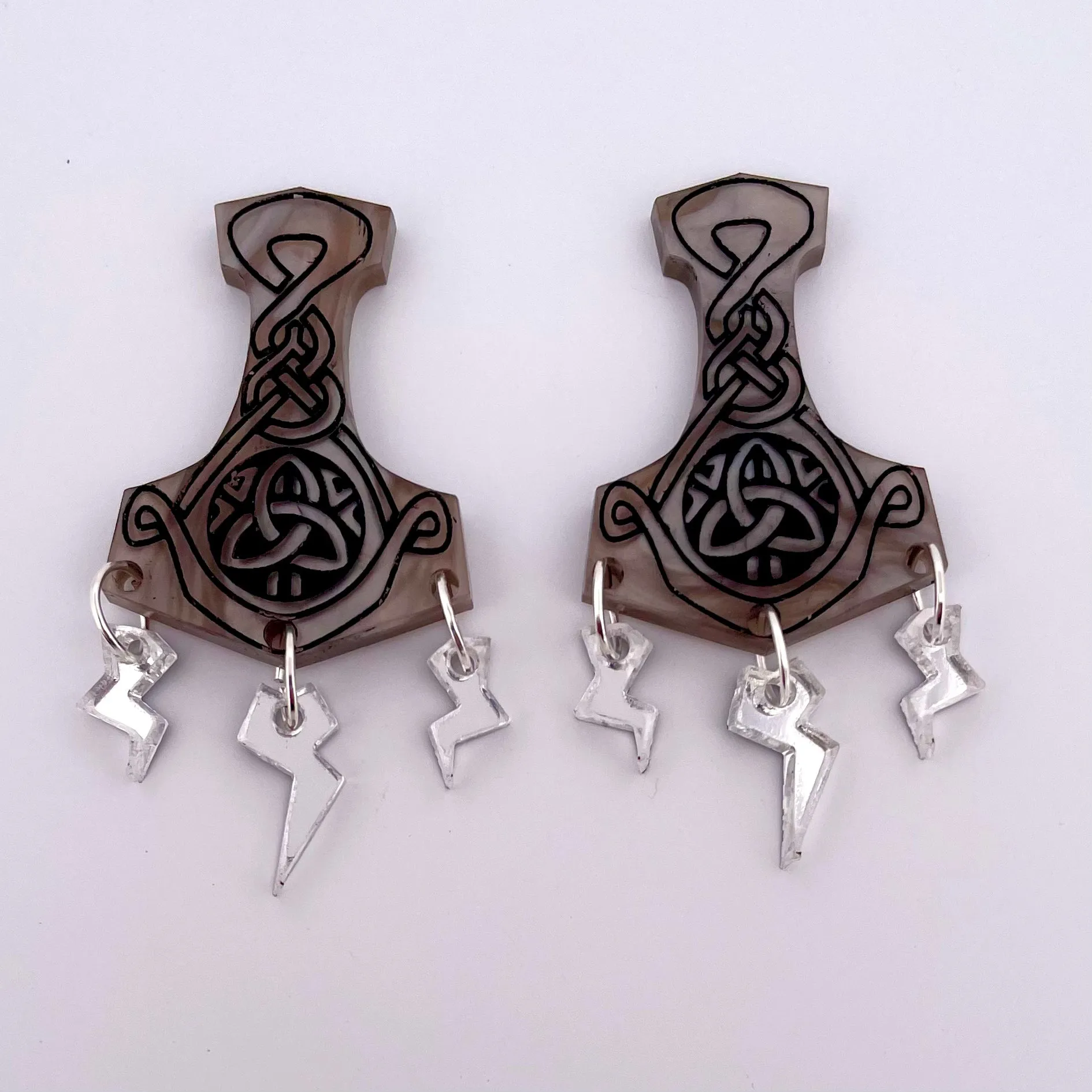 Mjölnir the Hammer of Thor - Earrings