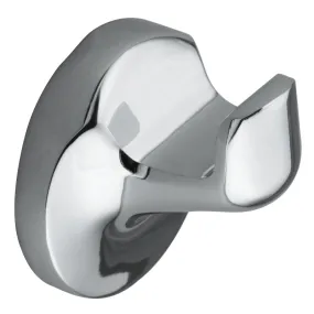 Moen Aspen Series 5802CH Robe Hook, 30 lb, 1-Hook, Zinc, Polished Chrome, Screw Mounting :CD: QUANTITY: 1