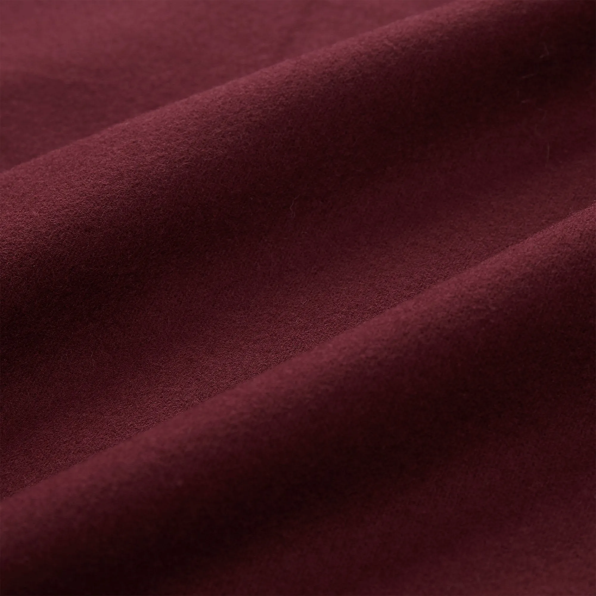 Montrose Flannel Bedding [Bordeaux red]