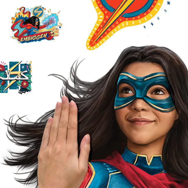 Ms. Marvel Giant Wall Decals