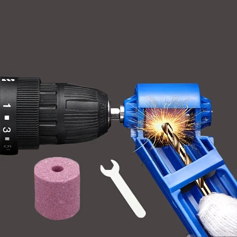 Multifunctional Tool Sharpener for Precision Drill Bit Sharpening