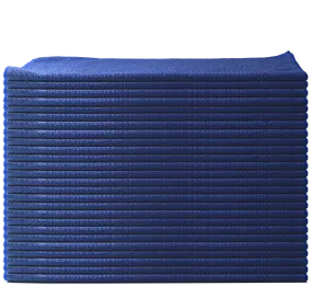 NANOSKIN 16" x 16" All Purpose Microfiber Towel 36 Pack - BLUE