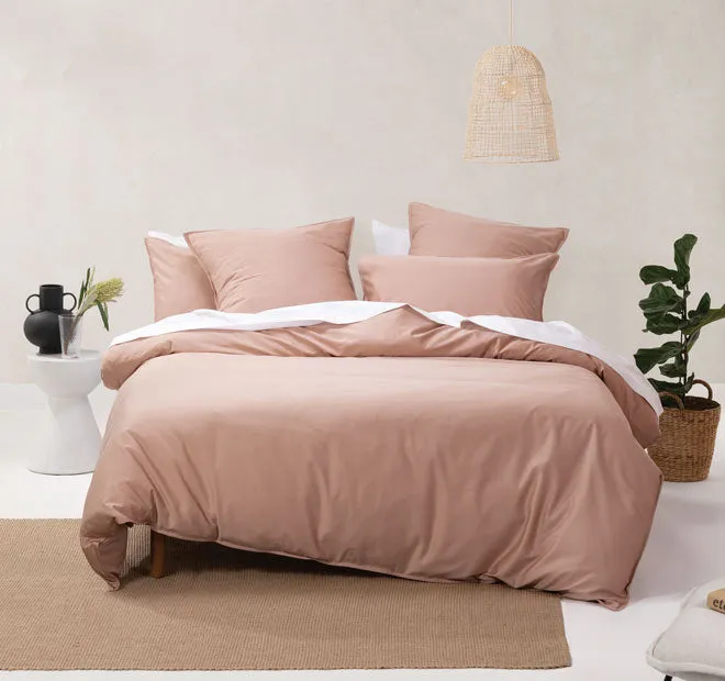 Nara 400THC Bamboo Cotton Standard Pillowcase Clay