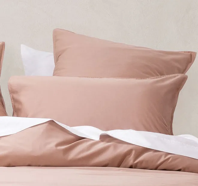 Nara 400THC Bamboo Cotton Standard Pillowcase Clay