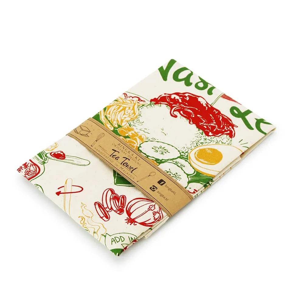 Nasi Lemak Tea Towel