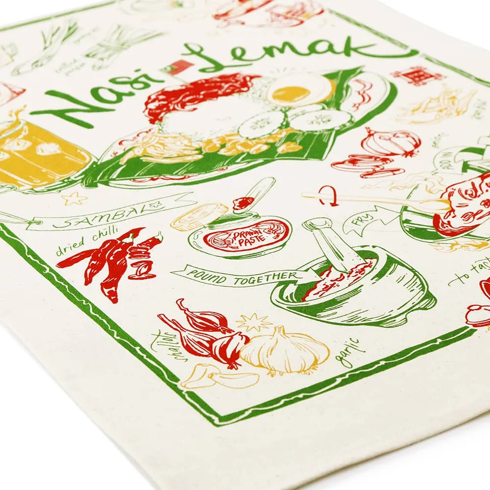 Nasi Lemak Tea Towel