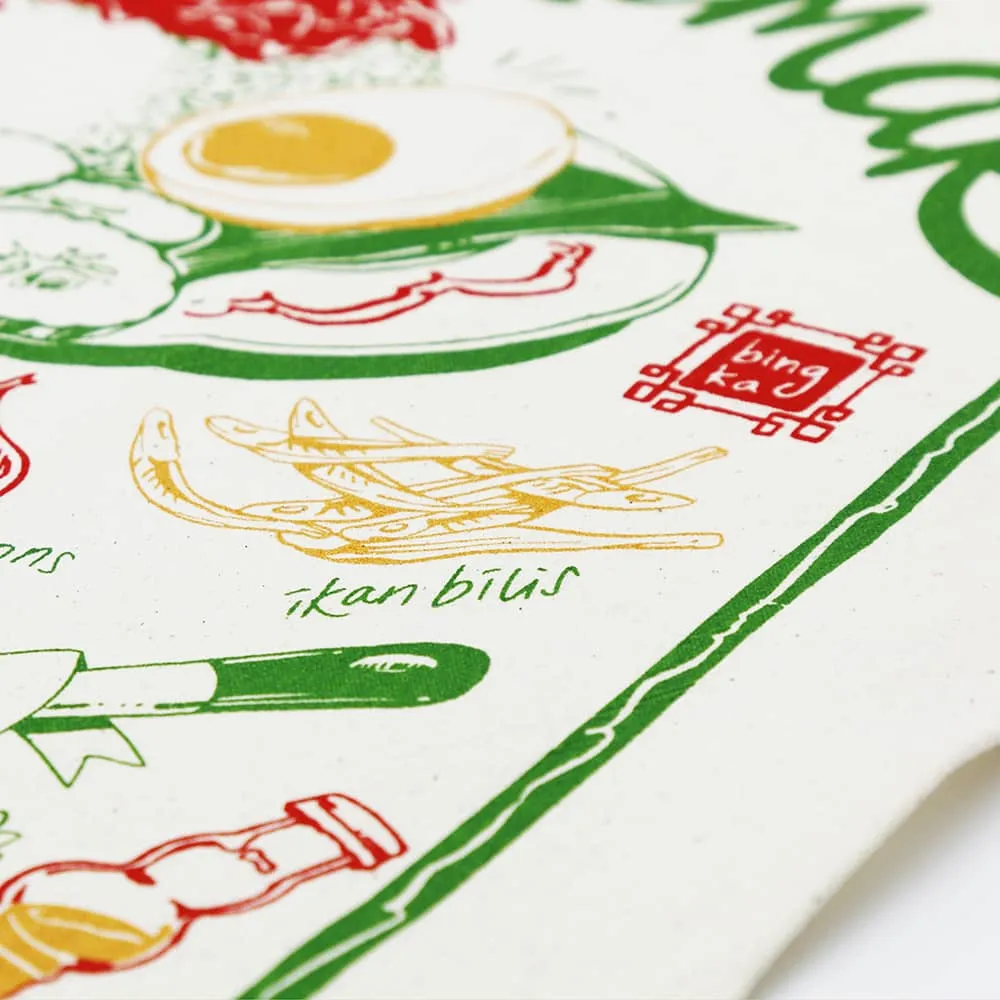 Nasi Lemak Tea Towel