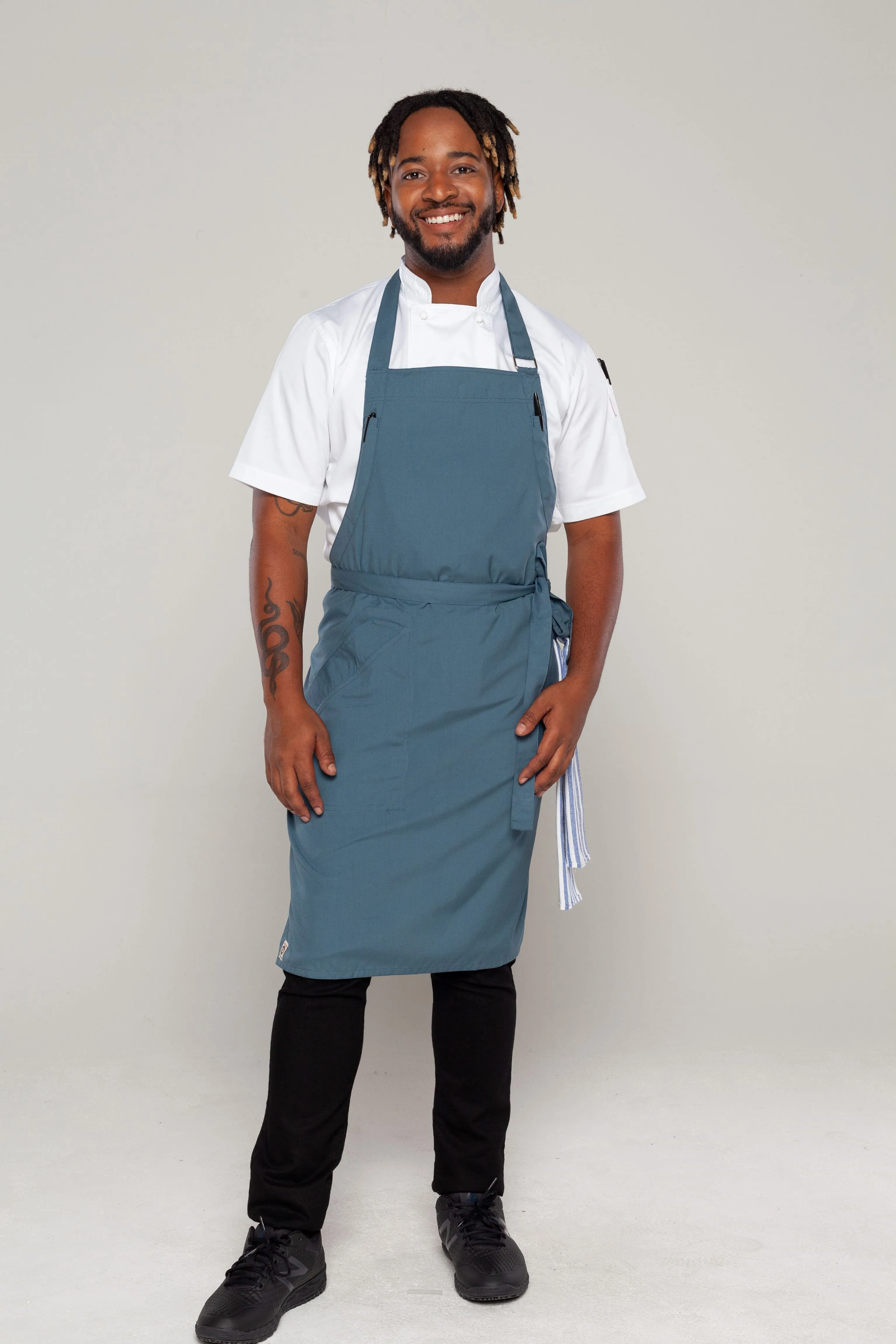 Niche Slate grey colour chef apron one size