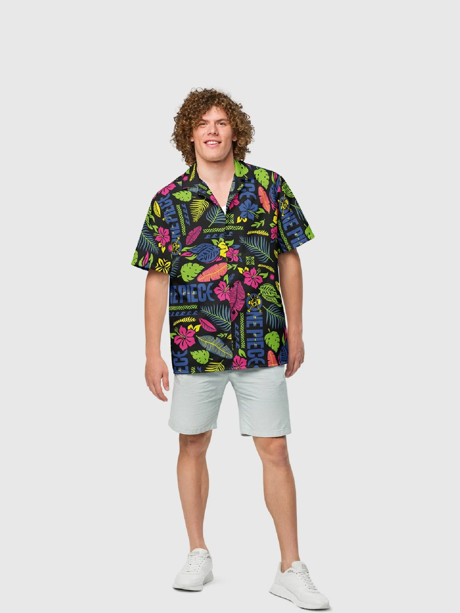 One Piece Radical Adventures Button Front Shirt