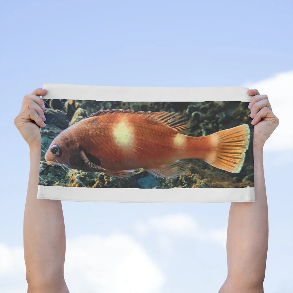 Orange Fish Rally Towel, 11x18