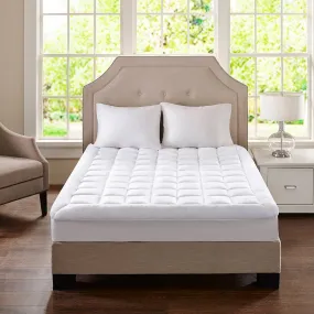 Overfilled Cloud Soft Waterproof Mattress Pad