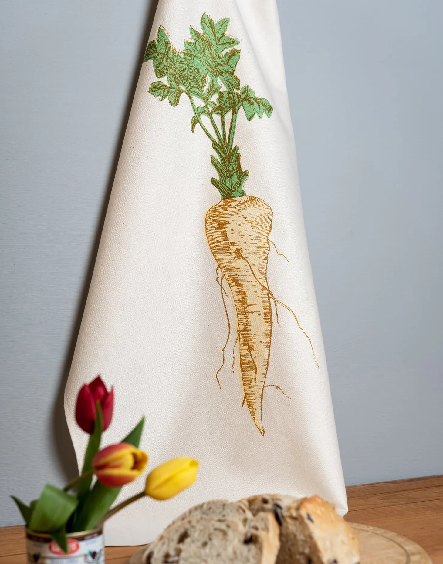 Parsnip Vegetable Tea Towel