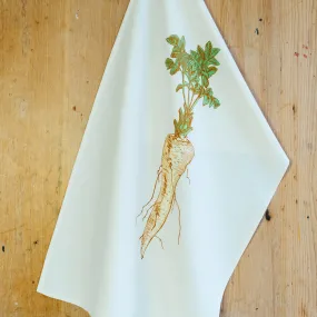 Parsnip Vegetable Tea Towel