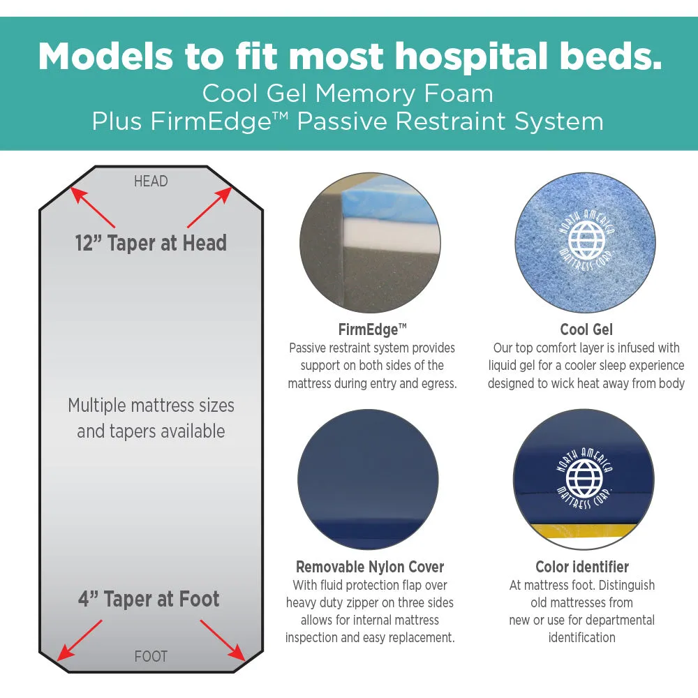 Pedigo Ultra-Comfort Models 516/545/555 UC Stretcher Pad