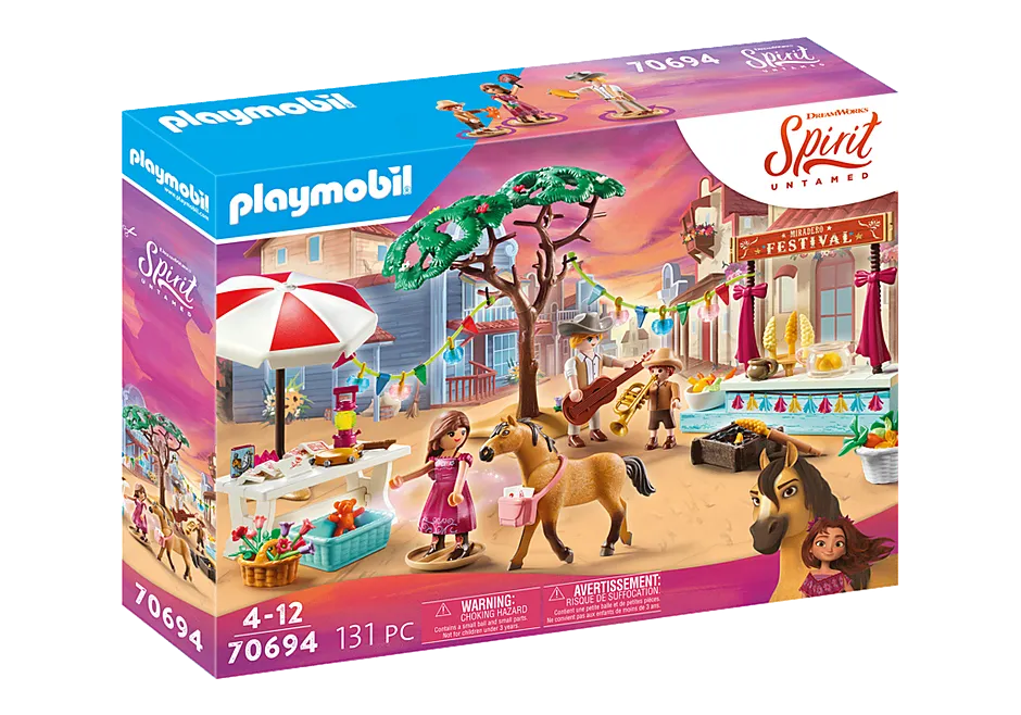 Playmobil Spirit Untamed Miradero Festival