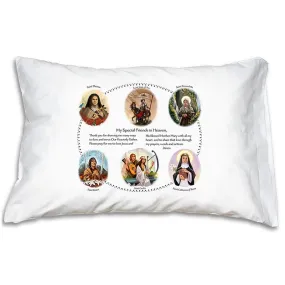 Prayer Pillowcase - Circle of Friends: Saintly Sisters