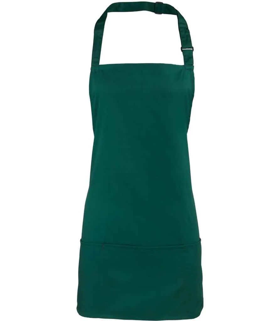 Premier 'Colours' 2-in-1 Apron | Bottle Green