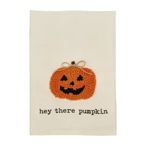 Pumpkin Large Knot Towel