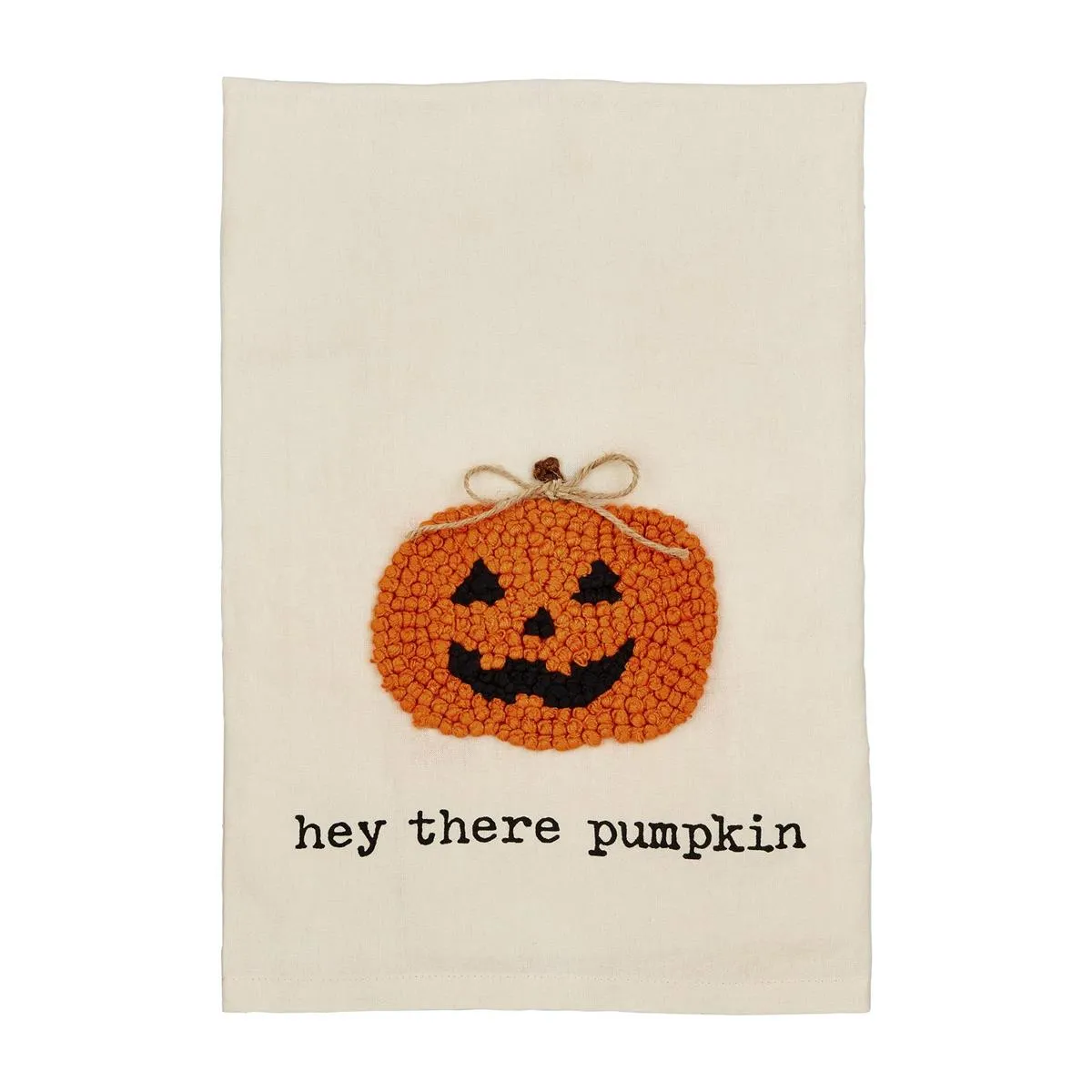 Pumpkin Large Knot Towel