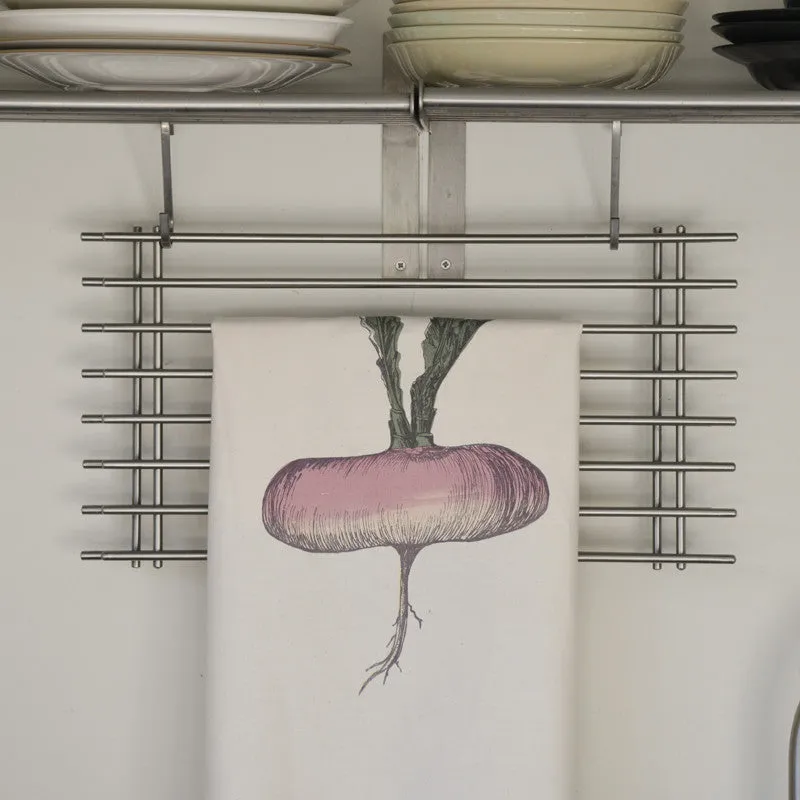 Purple Turnip Vegetable Tea Towel