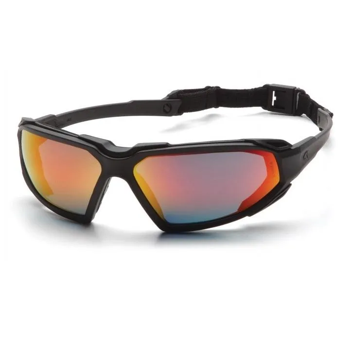 Pyramex Highlander Safety Glasses with Vented Foam Padding