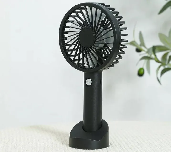 Rechargeable Handheld Portable Fan (Black)