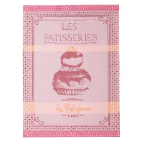 Religieuse French Jacquard Cotton Dish Towel by Coucke