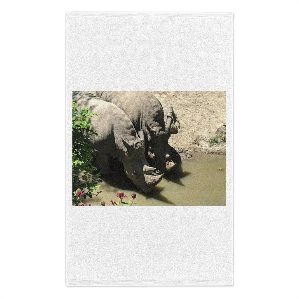 Rhinos Rally Towel, 11x18