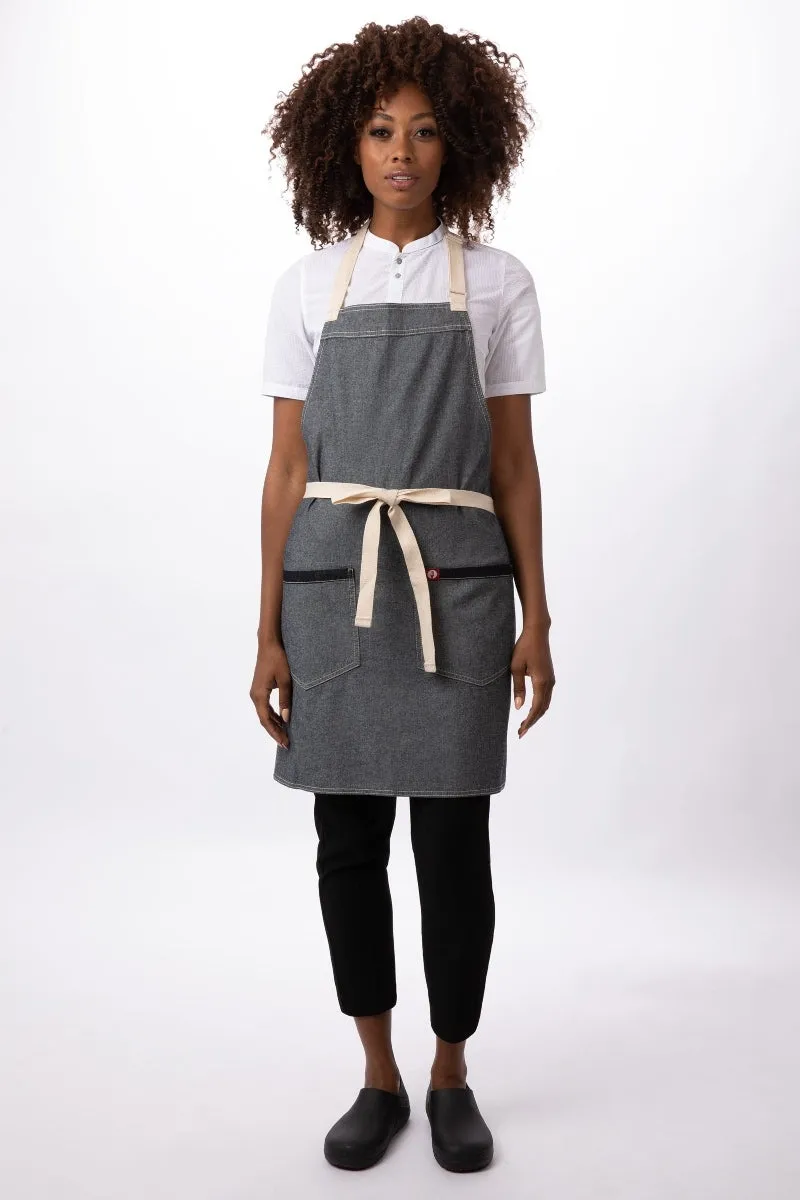 Ridgewood Stone Wash Bib Apron