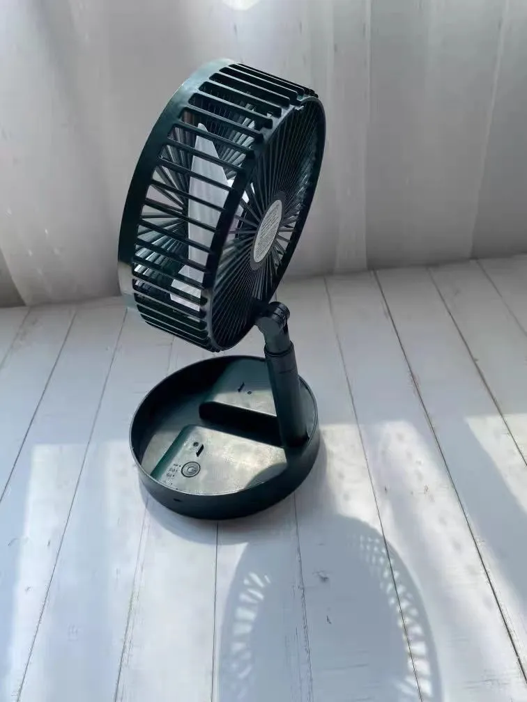 Roravilila electric fan, foldable electric fan, suitable for outdoor travel, etc