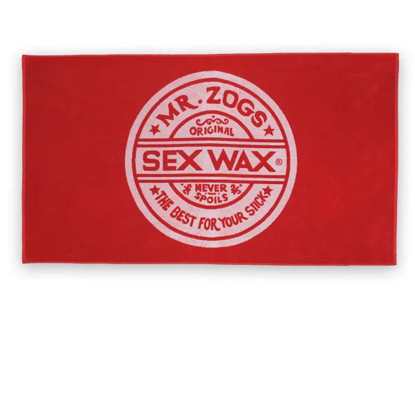 Sexwax Jacquard Knit Beach Towel