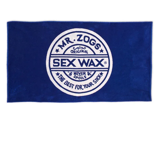 Sexwax Jacquard Knit Beach Towel