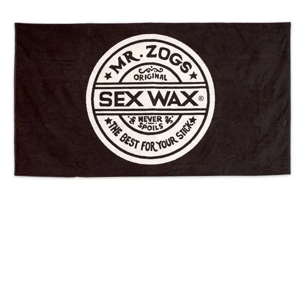 Sexwax Jacquard Knit Beach Towel