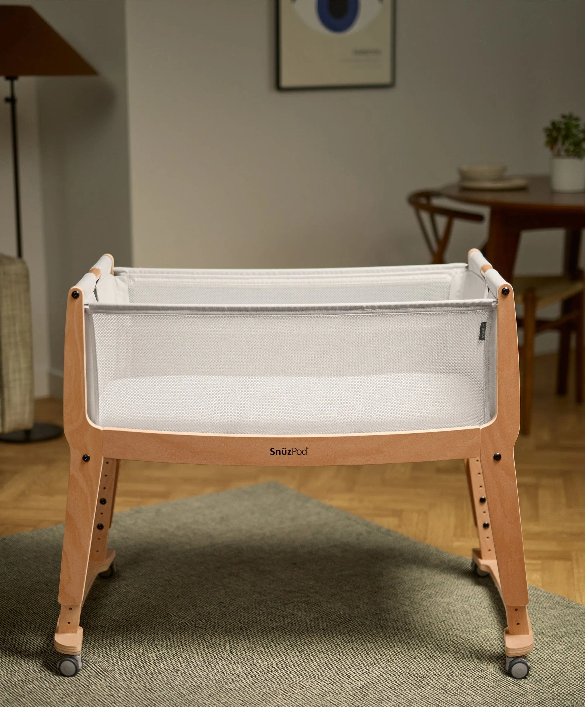 Snuzpod Studio Bedside Crib - Stockholm