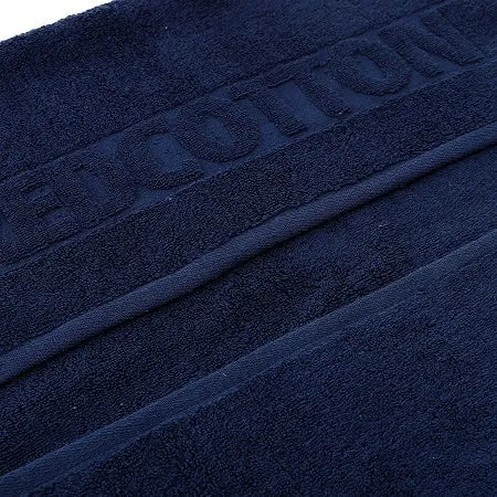 Soft Bashkir Cotton Towel size in 70x140 cm - NAVY