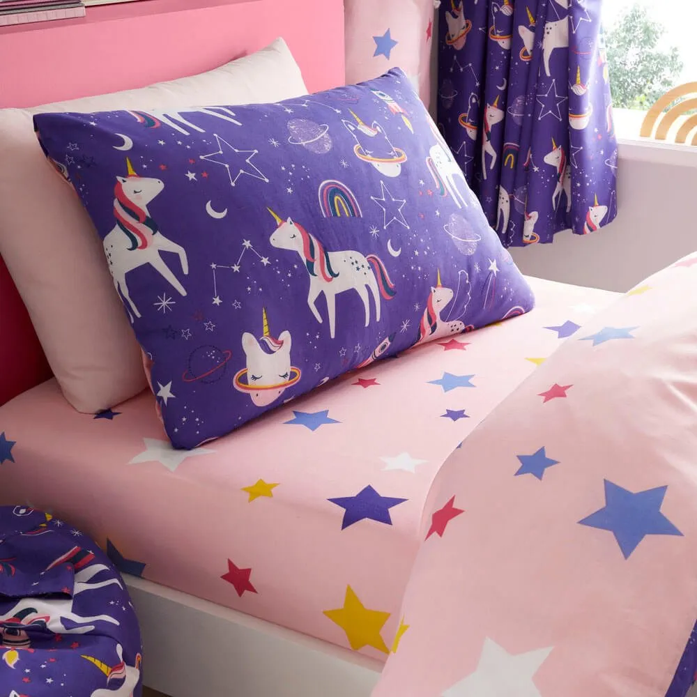 Space Unicorn Pillowcase (Pair)