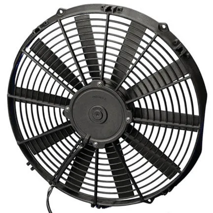 SPAL Electric Radiator Fan (14" - Pusher Style - Low Profile - 1038 CFM) 30100382