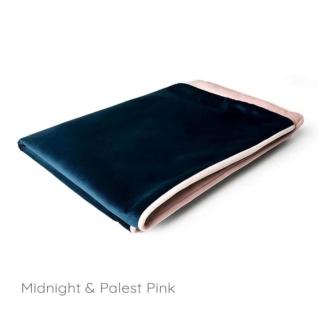 Spare Cover in Velour for Day Bed / Deeply Dishy Mattresses / Travel Pad