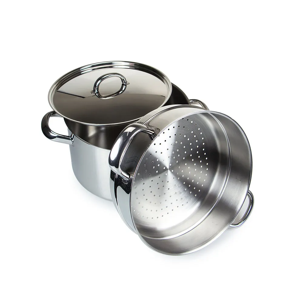 Stainless Steel Steamer Set