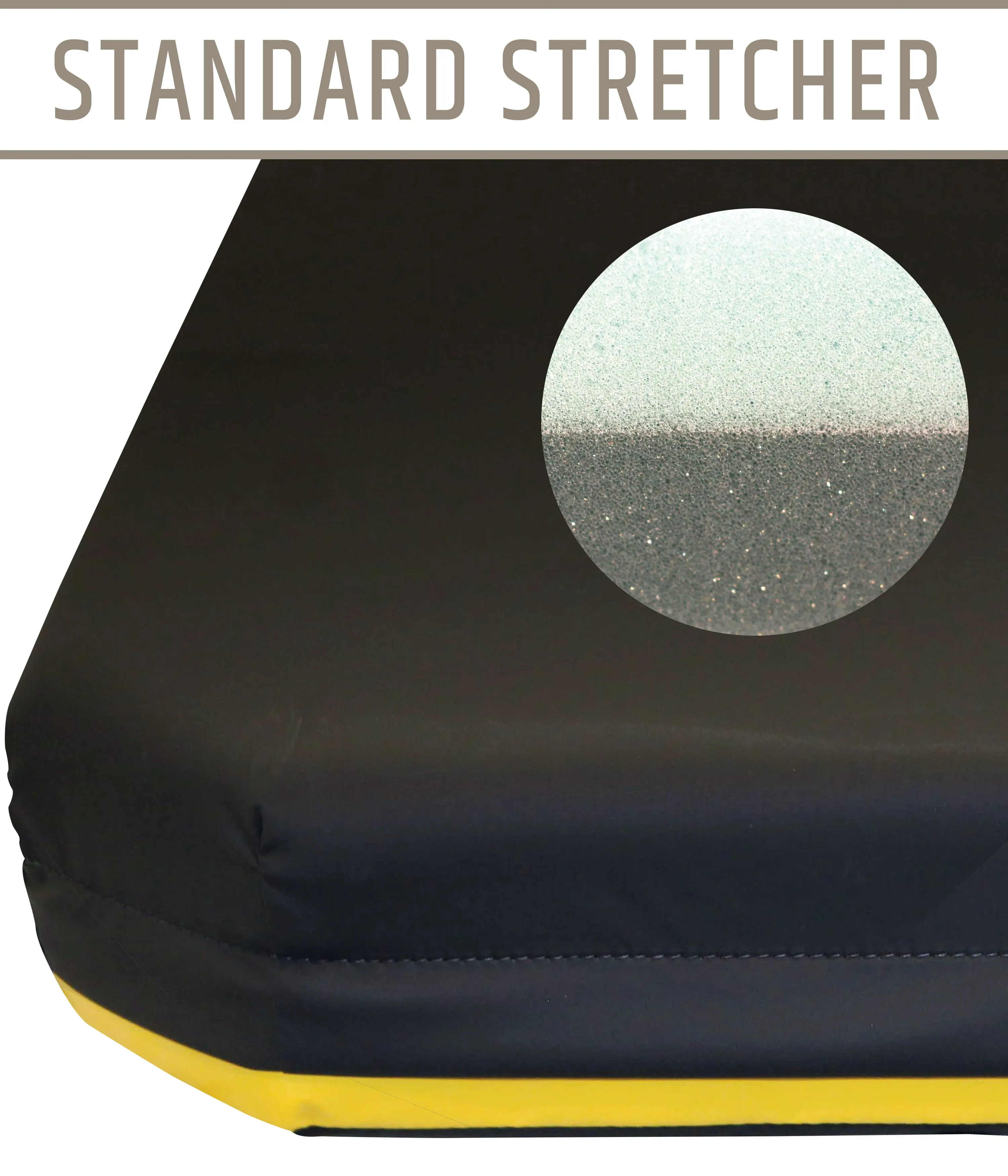 Stryker Zoom Prime 1125 - 4" Standard Stretcher Pad with Color Identifier (30"w)