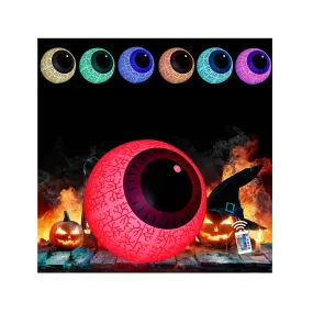 STYYIJ Inflatable Halloween Decorations | Built-in LED Rotating Lights Eyeballs