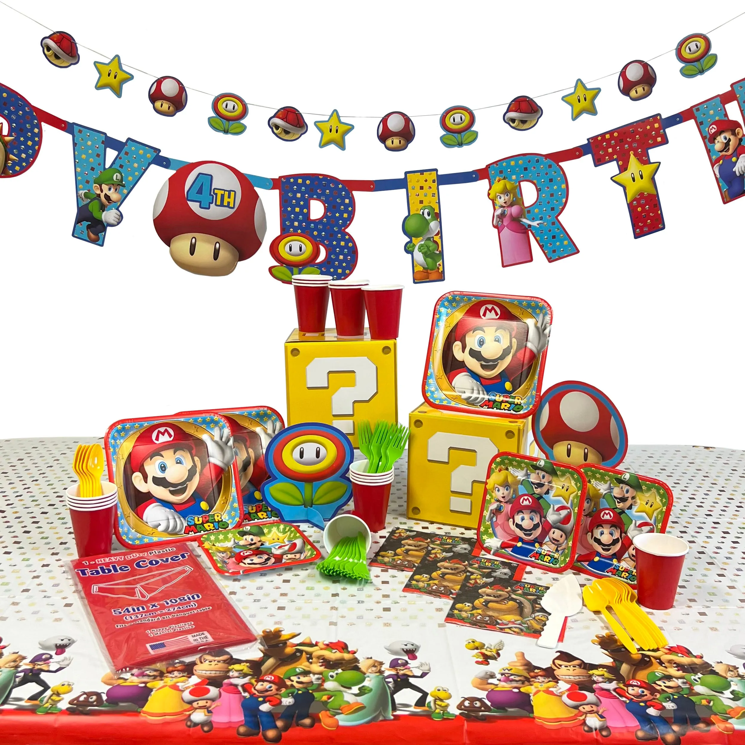 Super Mario Birthday Party Deluxe Kit