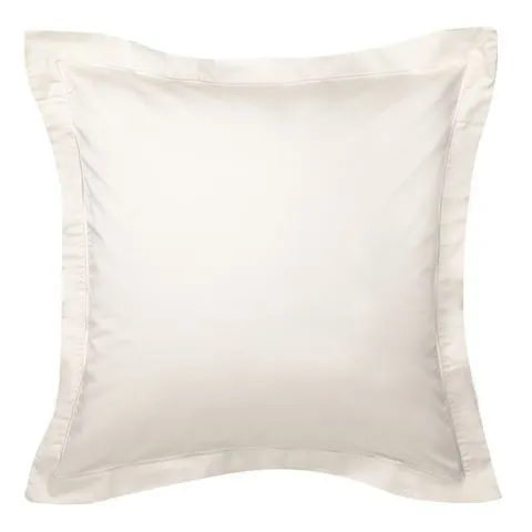 Supima 600TC European pillowcase White/ Silver/ Ivory (ea)