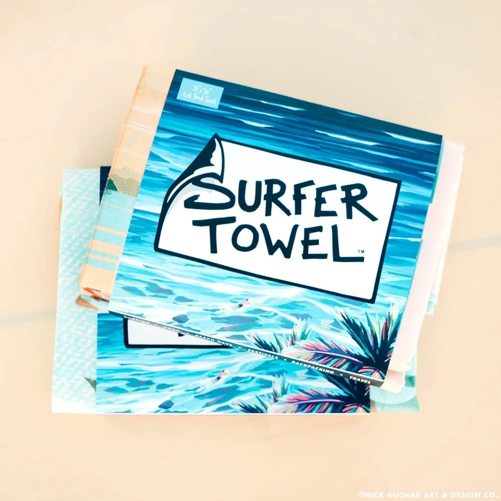 Surfer Towel x Nick Kuchar - Destination