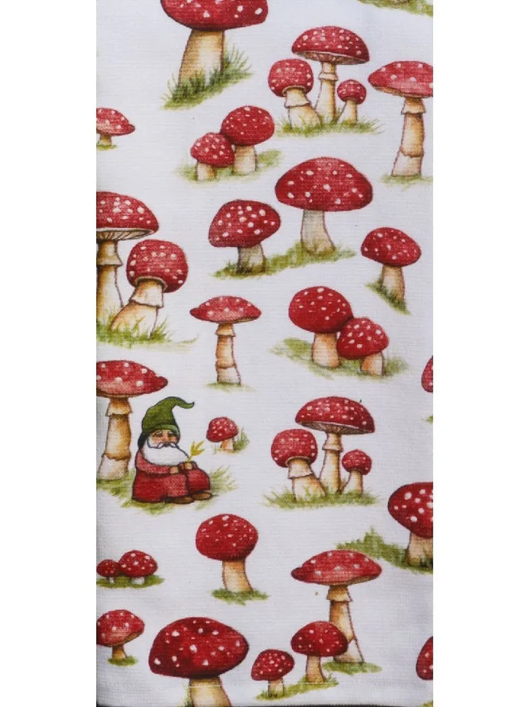 T Towel  Mushroom Dual Purpose Terry R7220