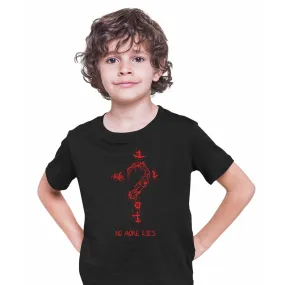 The Batman Riddler Cipher Black Kids Movie T-shirt