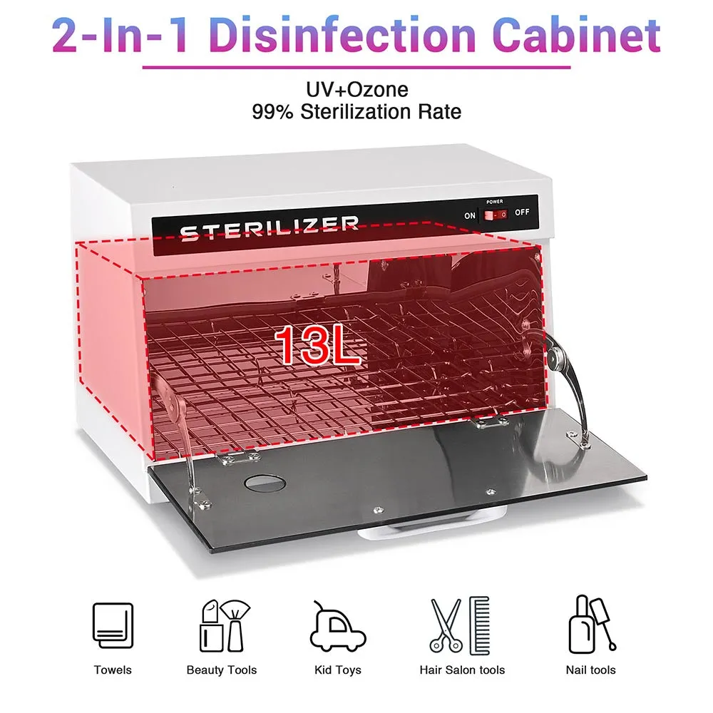 TheLAShop 13L Towel Sterilizer for Salon Bathroom UV Ozone